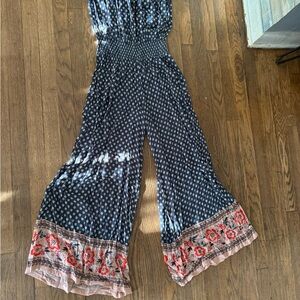 Chelsea & Violet Navy Floral Jumpsuit